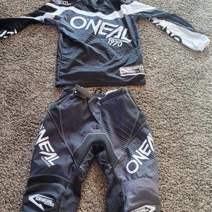 Youth 8-10 dirtbike pants and shirt